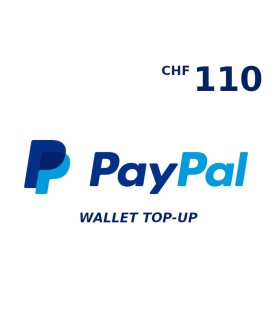 PayPal Wallet CHF 110 Top Up Key GLOBAL